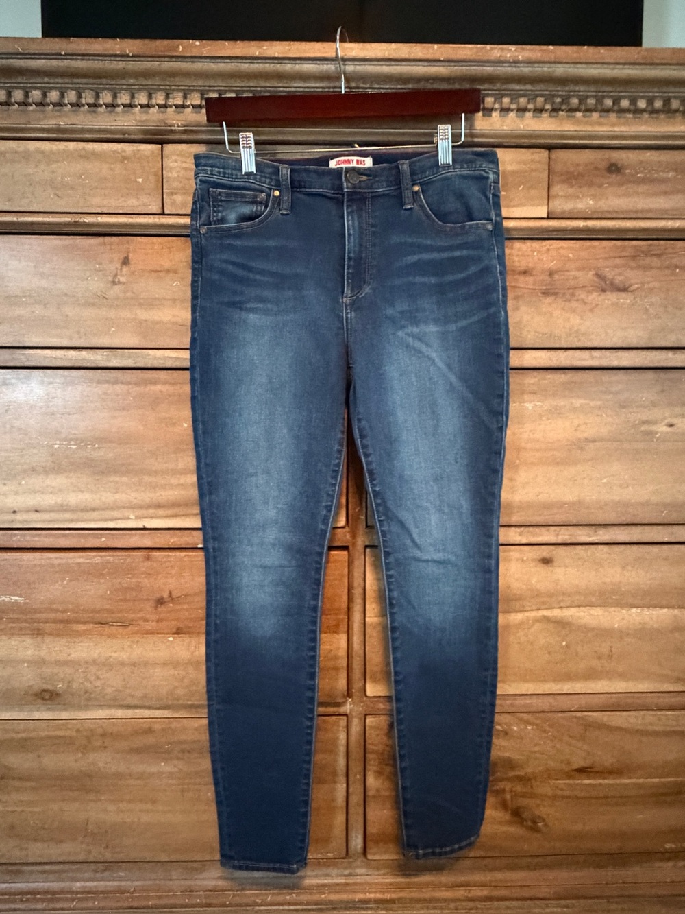 Johnny Was Indigo Stretch Skinny Jeans Size 30
